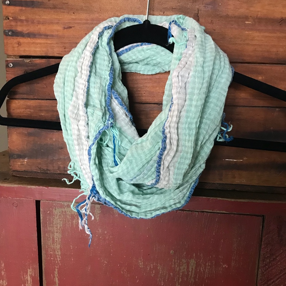 American Eagle Teal Scarf